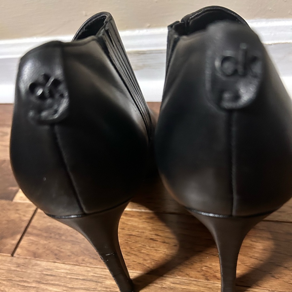 Calvin Klein Black Ladies Boots